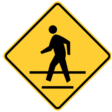 Pedestrian Sign