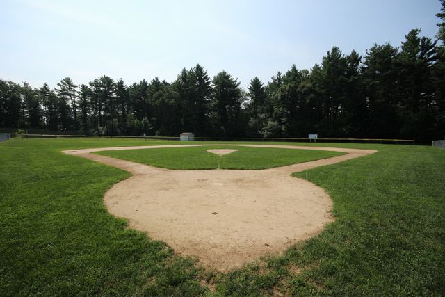 Baseball field and diamond