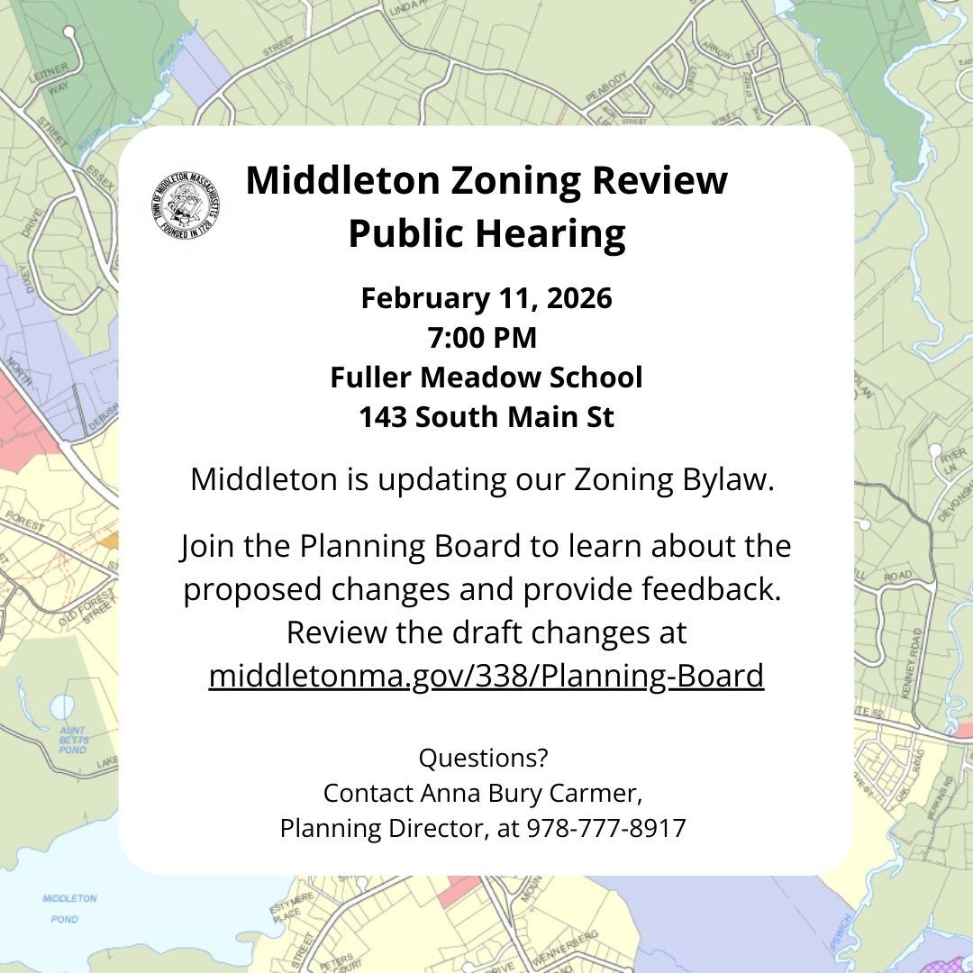 Middleton Zoning Review Public Hearing